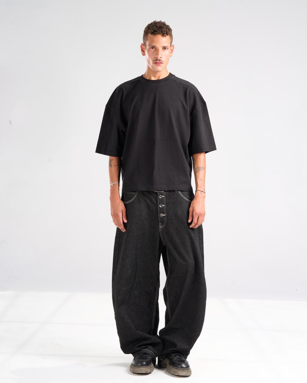 Black basic t-shirt