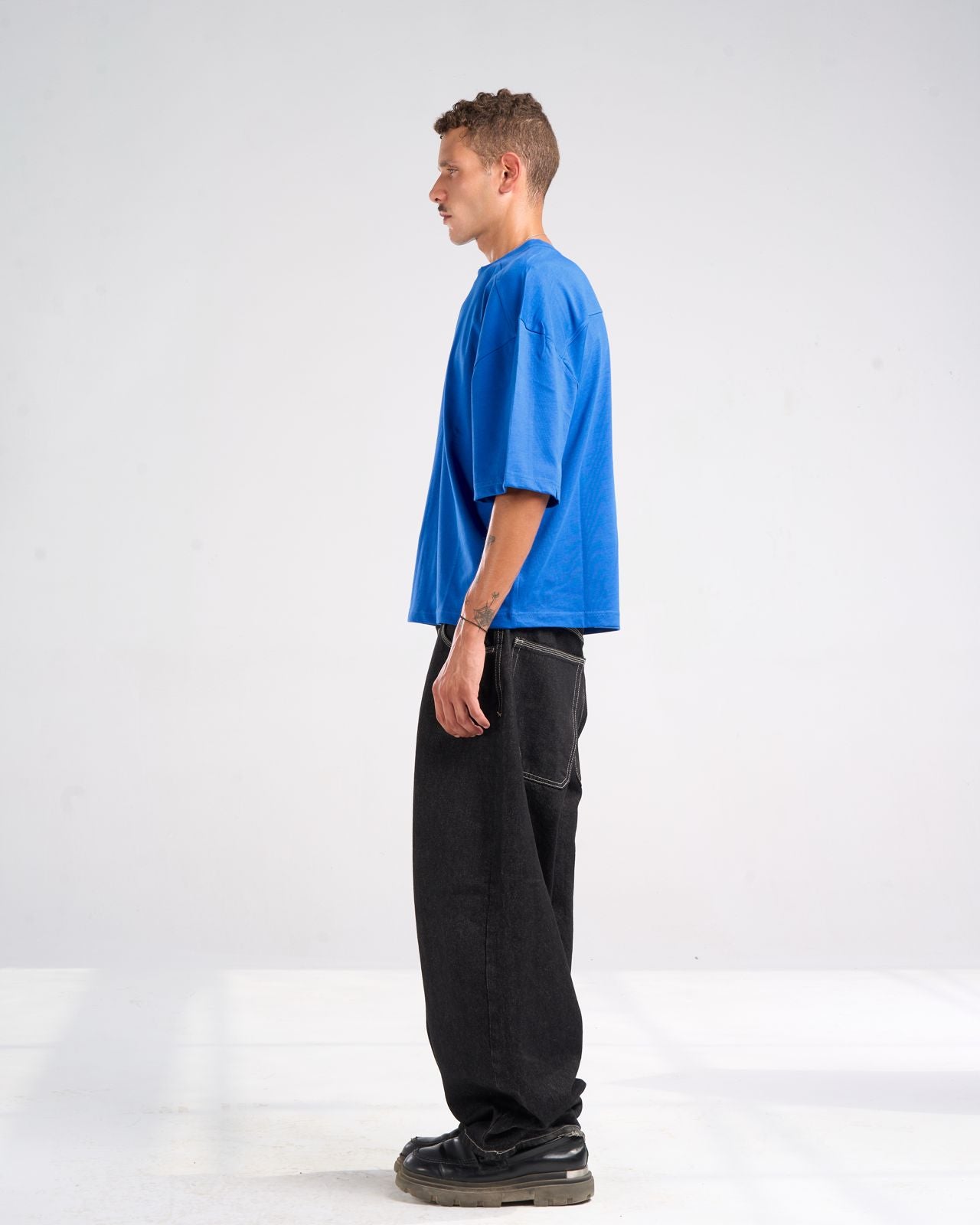 Blue basic t-shirt