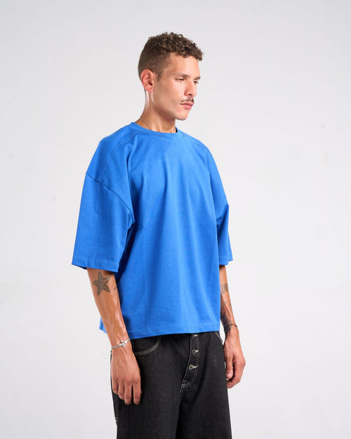 Blue basic t-shirt