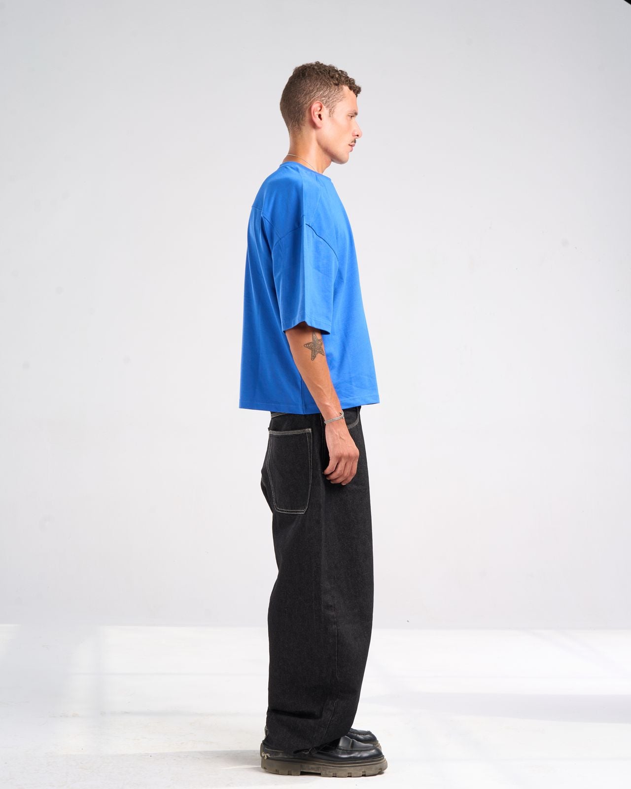 Blue basic t-shirt