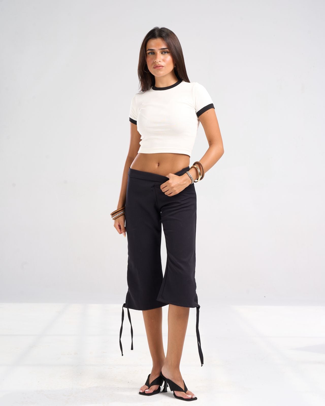 Ringer white top