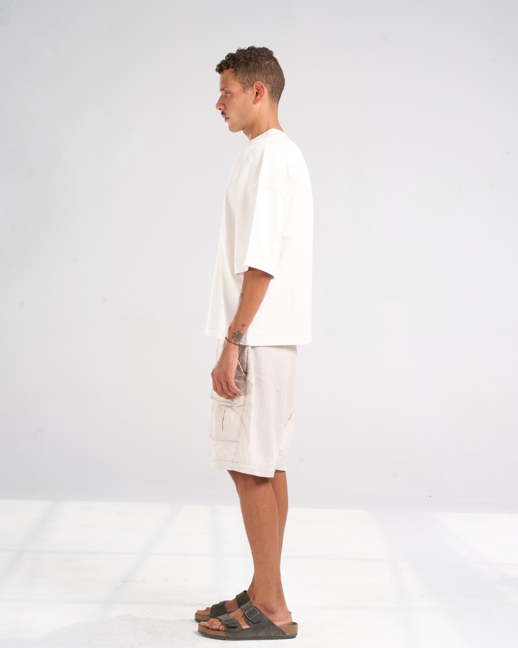 White basic t-shirt