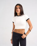 Ringer white top