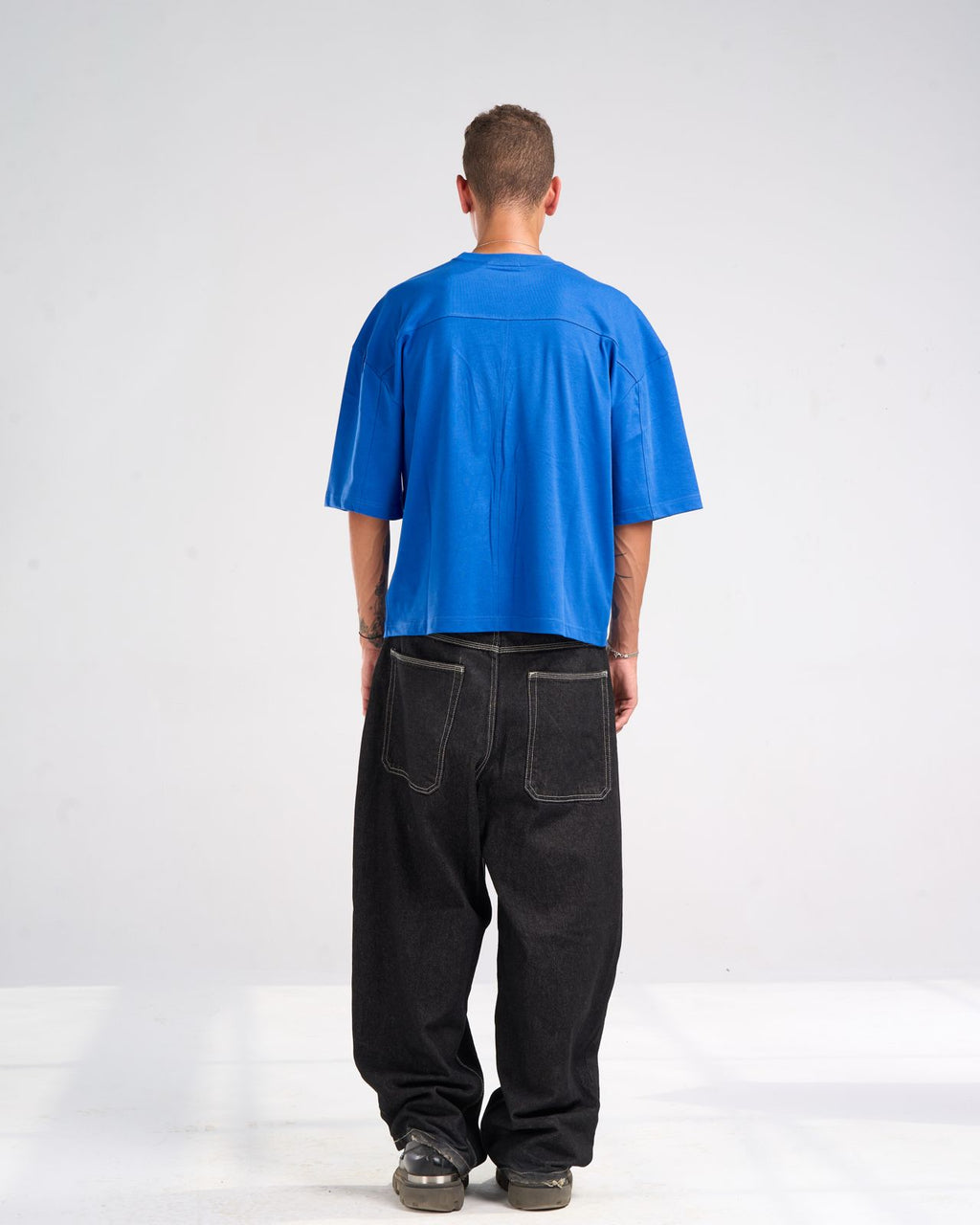 Blue basic t-shirt