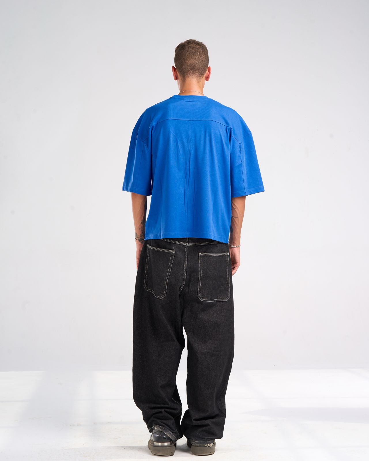 Blue basic t-shirt