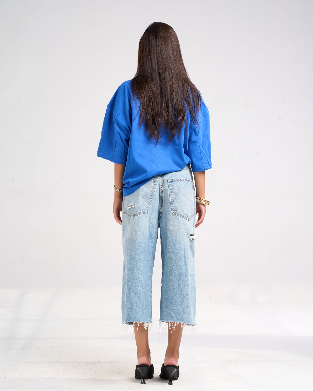 Blue basic t-shirt