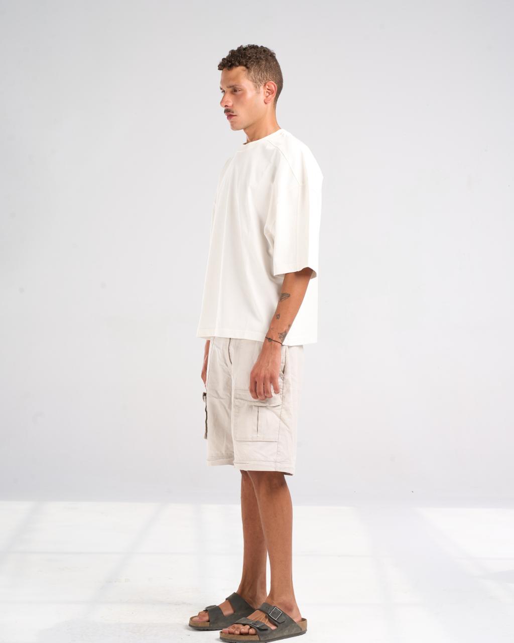 White basic t-shirt