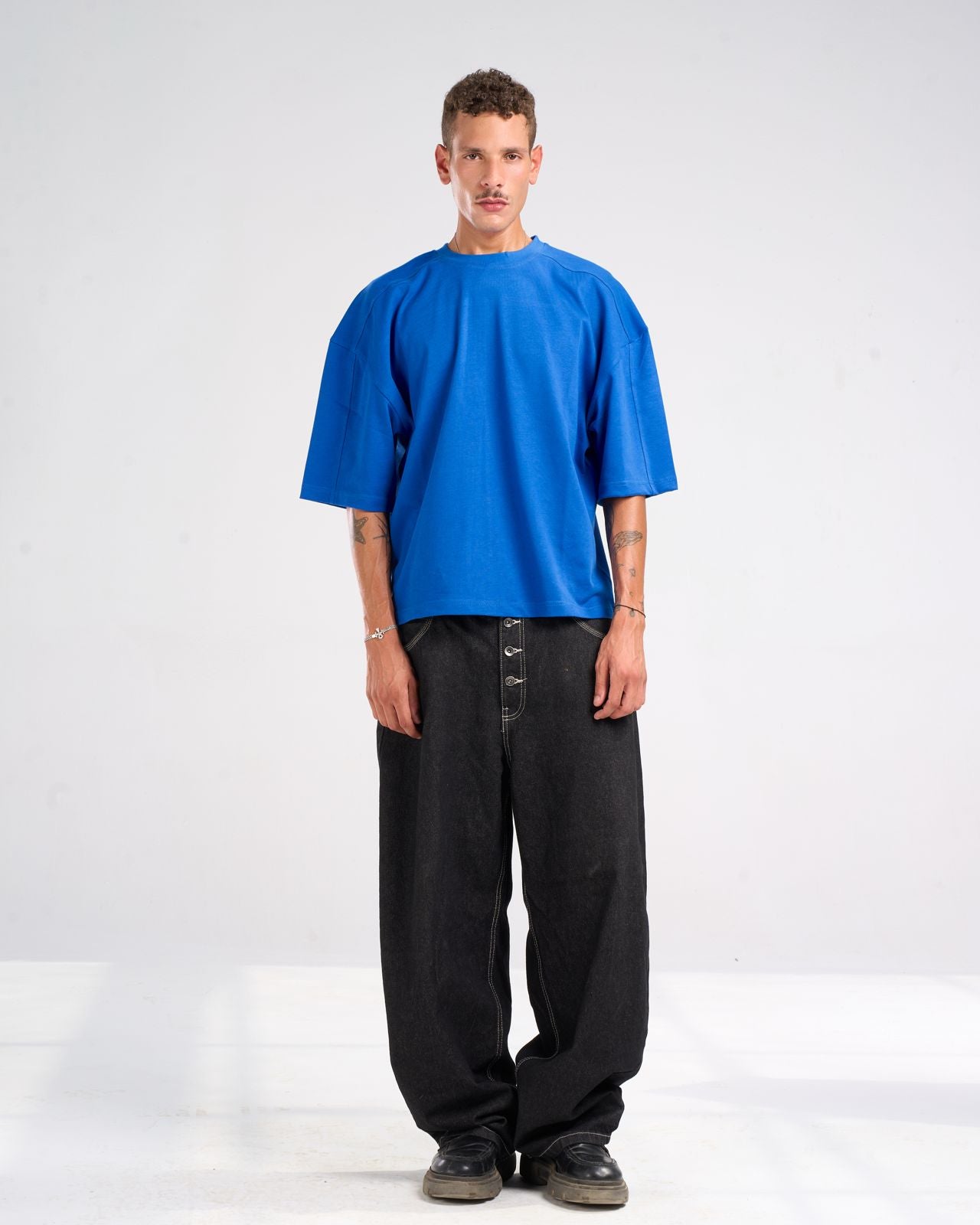Blue basic t-shirt